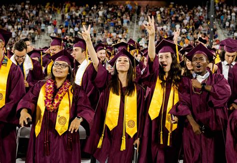 asu graduate list|when is graduation at asu.